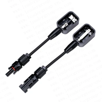 

1 pair TUV standard 2 rails IP67 12A diode PV solar panel Junction box connect solar connector 1M 2.5mmsq cable