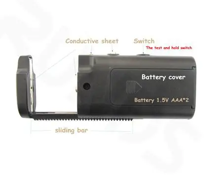 BT-568 универсальный тестер проверки батареи for1.5V AA AAA 9 V 6F22, розничная и торговля