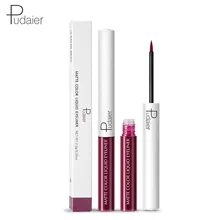 Матовая жидкая подводка для глаз 15 цветов водостойкий стойкий пигмент зеленый красный цвет сексуальная подводка для глаз вечерние косметические