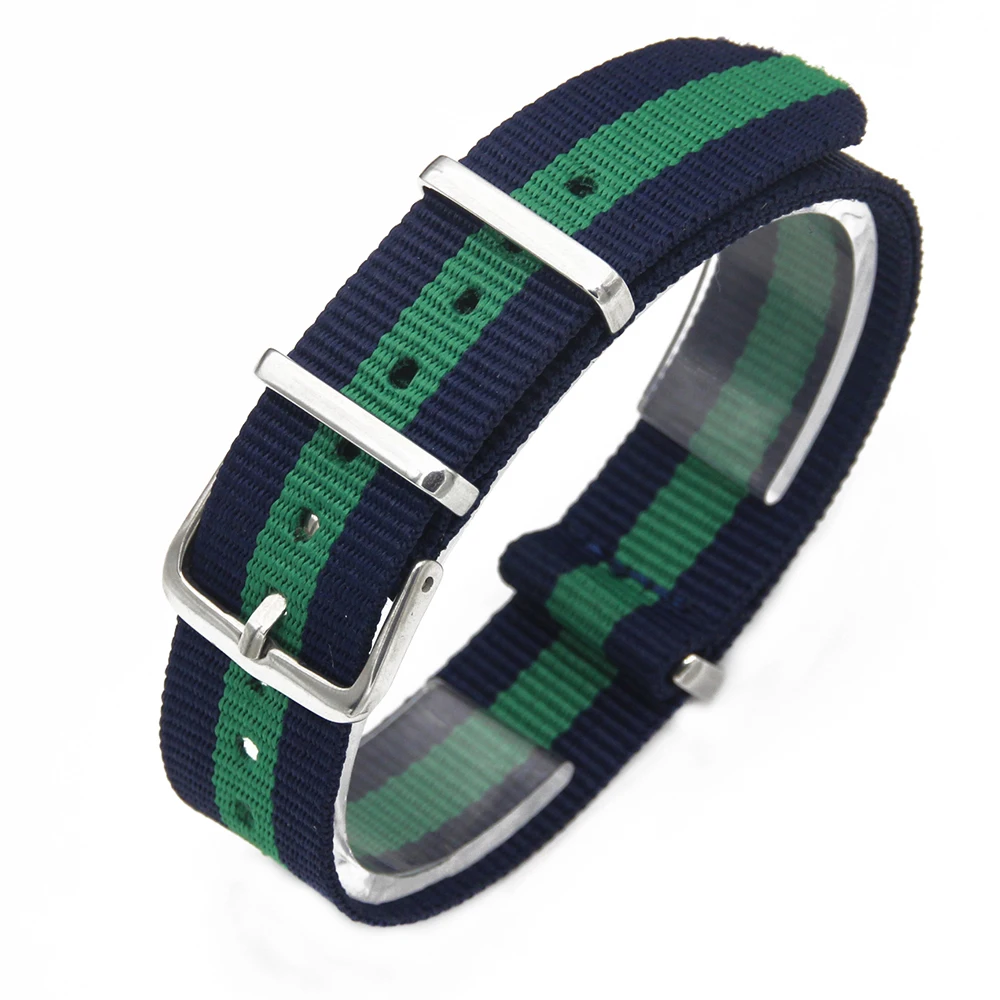 Ремешок нейлоновый для Casio BEM 302 307 501 506 517 EF MTP Series 18 мм 20 мм|nylon watch band|watch bandfor casio |
