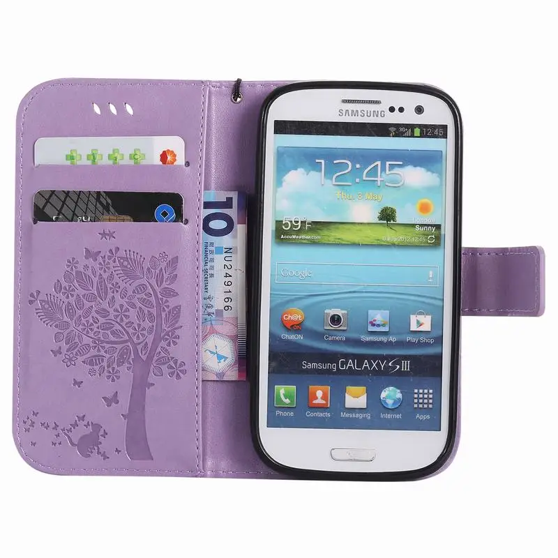 Кожаный чехол для Samsung Galaxy S3 Neo бумажник флип телефона i9300 i9301 Capas|case for samsung galaxy|case