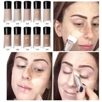 

freckles make up Makeup Liquid Foundation Moisturizing Waterproof Concealer BB Creamfull coverage concealer Portable size 6.3