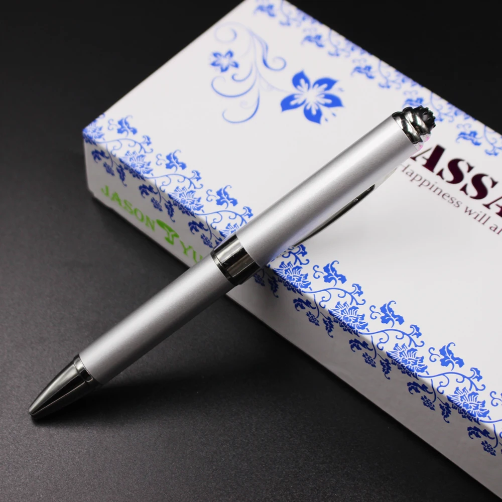 

Electronic Vibration Metal Ball Pens Multi-functional Battery PortableRelieves Fatigue Ballpoint Pen