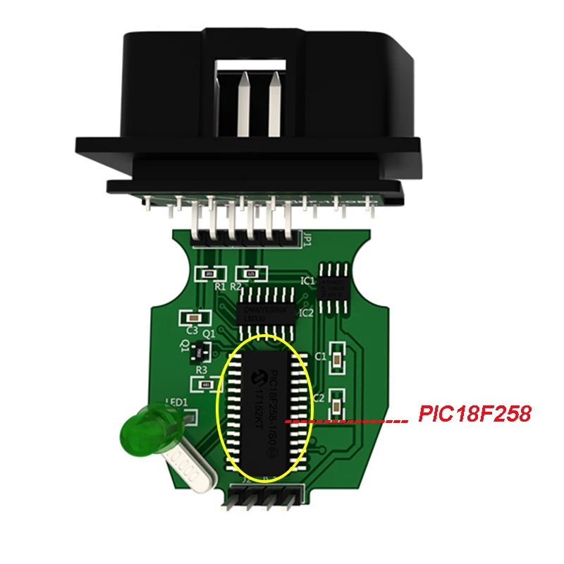 Диагностический кабель OBD2 для VAG K + CAN Commander 1 4 с чипом FTDI FT232RL PIC18F258|Кабели и