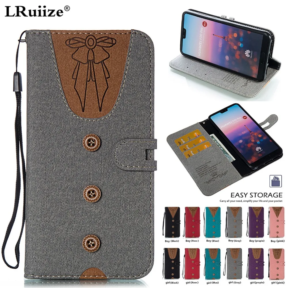 LRuiize Wallet Case For HUAWEI P20 Pro Flip Coque Leather With Stand Phone Bag Cover Huawei Cases | Мобильные телефоны и