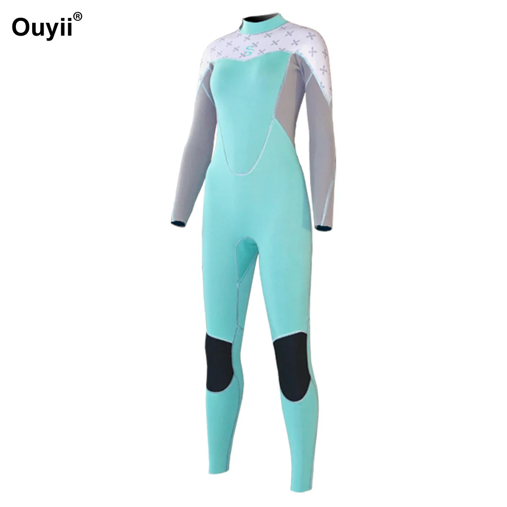 

Newest Women 2MM Wetsuit Wet Suit Full Body Scuba Diving Suit Snorkeling Swimming Suits Surf Suit Winter Keep Warm Rash Guards
