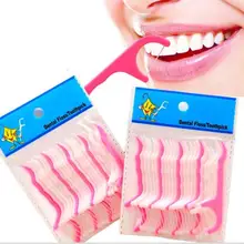 Зубная нить межзубная палочка для чистки зубов Зуб палочка s зубная нить палочка пластиковая зубочистки