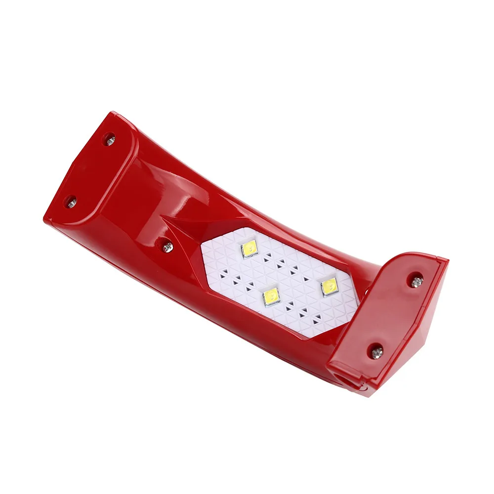 Женская мода 9 Вт USB СВЕТОДИОДНЫЙ УФ-гель для ногтей отверждения лампы Свет Сушилка для гель-лака свет дисплей Lampr машинка для дизайна ногтей