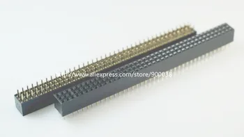 

3pcs 4x30 P 120 Pin 2.0 mm Pin Header Female 4 row Straight PCB 180 Through Hole Insulator height 2.00mm Rohs Lead Free