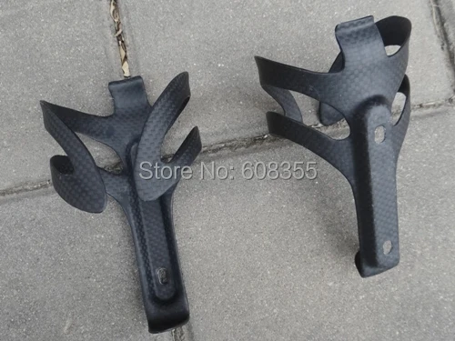 Полностью карбоновый матовый горный велосипедный держатель для бутылки с водой