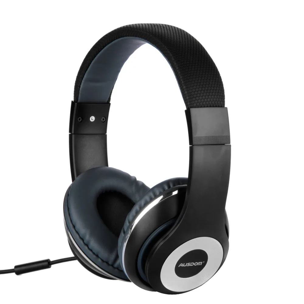 Ausdom F01 Wired Bluetooth Headphone 1.3m Line Over Ear Stereo