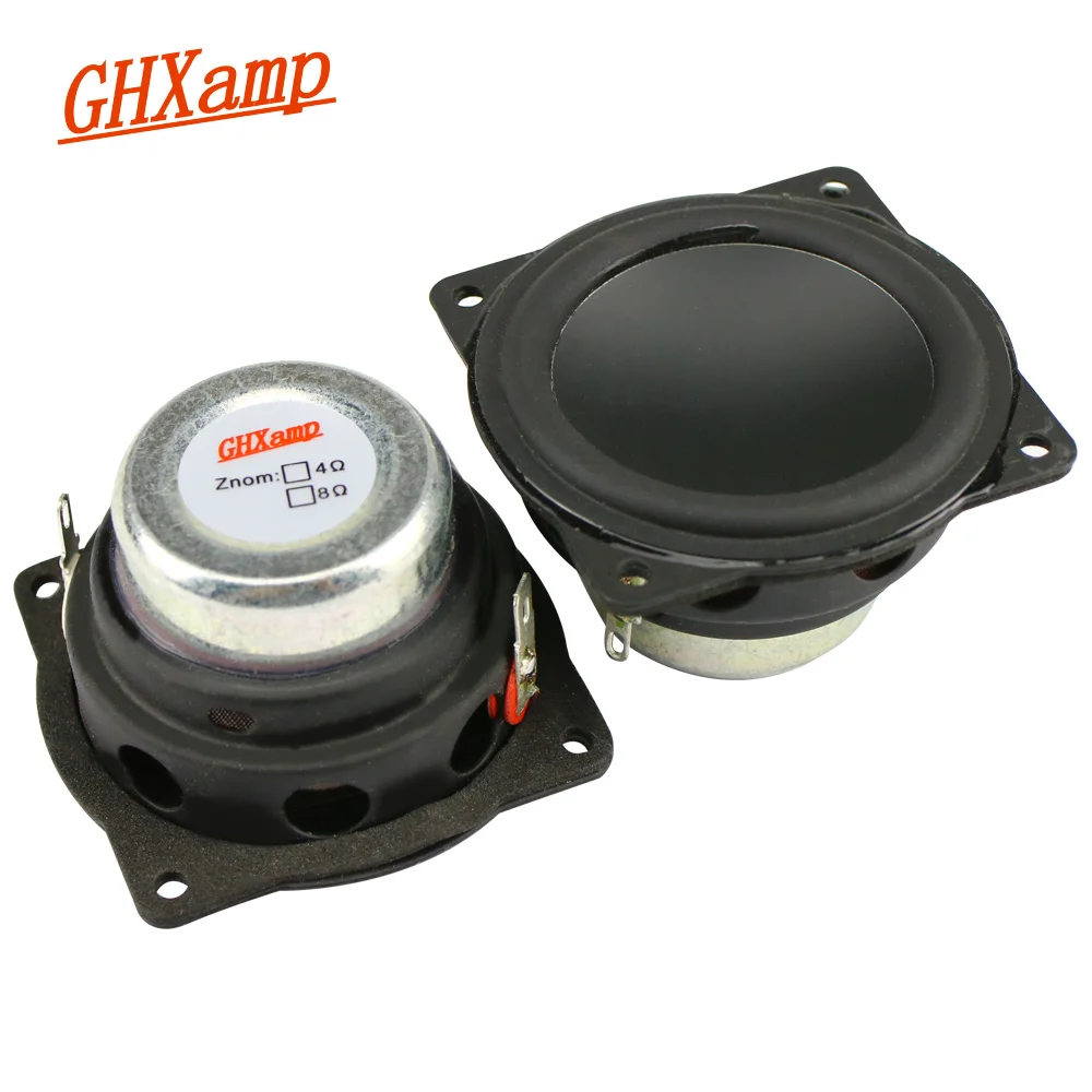 GHXAMP 2 Inch 4OHM Full Range Speaker Woofer Portable Bluetooth Speaker Waterproof Diy Home Theatre Neodymium 10W 20W 2PCS