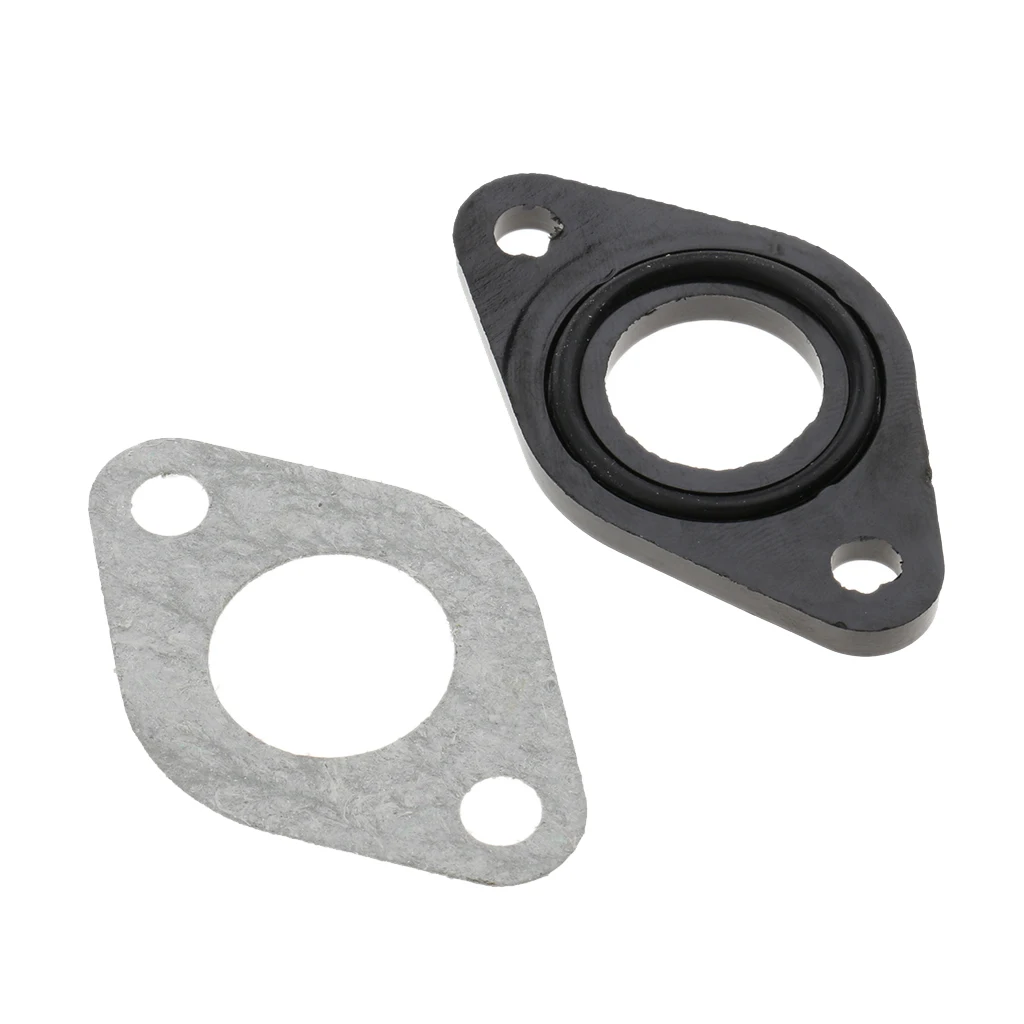 PZ19 Carburetor Inlet Isolater Gasket Ring Spacer Seal Set For 110-250CC Pit Dirt Bike