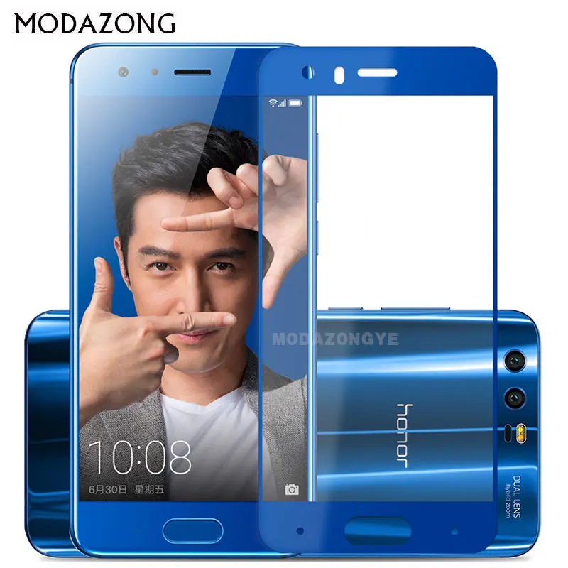 Закаленное стекло для Huawei Honor 9 Защита экрана Honor9 полное покрытие зеркальная