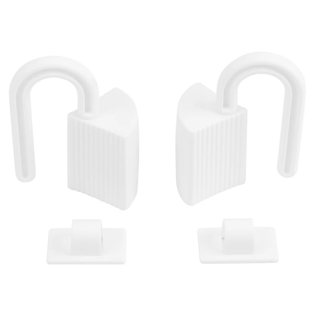 

2PCS Useful Accessories Household Finger Pinch Guard White Hands Protector Easy Install Hinge Children Baby Safety Door Stopper