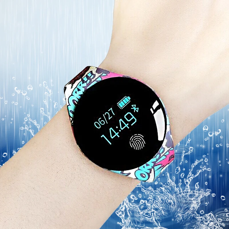 Color Touch Screen Smartwatch Motion detection Smart Watch Sport Fitness Men Women Wearable Devices For IOS Android
