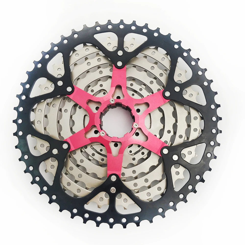 ZTTO دراجة هوائية جبلية MTB 9 سرعة كاسيت 9 Velocidade 9 S 50 T دراجة أجزاء واسعة نسبة Freewheel ضرس ل M430 m4000 M590 533g