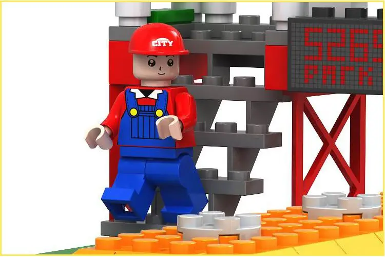 Ausini модели Здание игрушка Совместимость с LEGO Лего Legos Конструктор A25110 928 блок