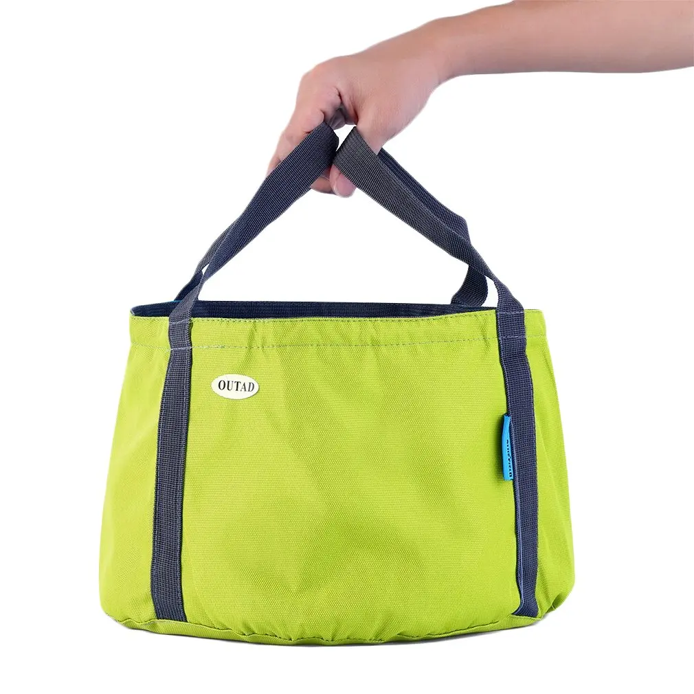 OUTAD 10L Outdoor Portable Water Bags Folding Travel Camping Washbasin