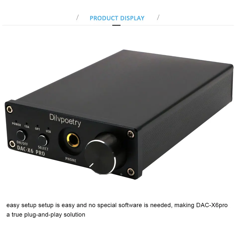 Dilvpoetry DAC-X6 PRO USB DAC наушники усилитель аудио Hifi CS4398 усилитель мощности наушников гарнитура RCA оптический усилитель для наушников