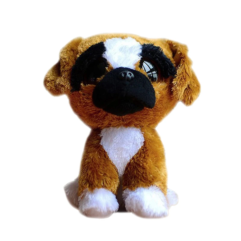 Original TY Sparkling Big Eye Coconut Dogs Plush TY beanies Boos Cat