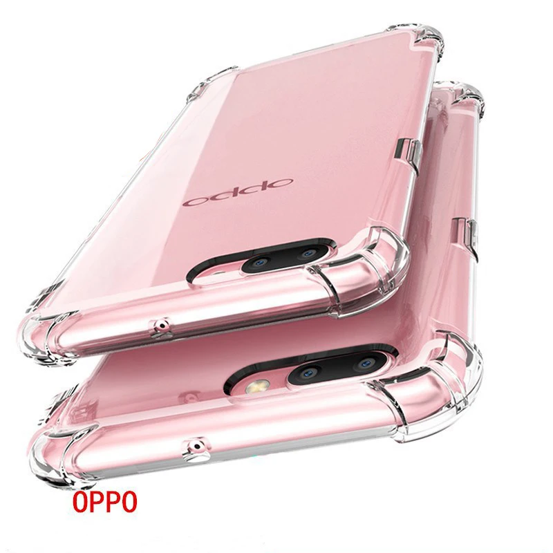Ультратонкий чехол с воздушной подушкой для OPPO A7 A5 A3S A83 A1 A79 F9 A73 F5 F3 A71 K1 R15x NEX Realme X