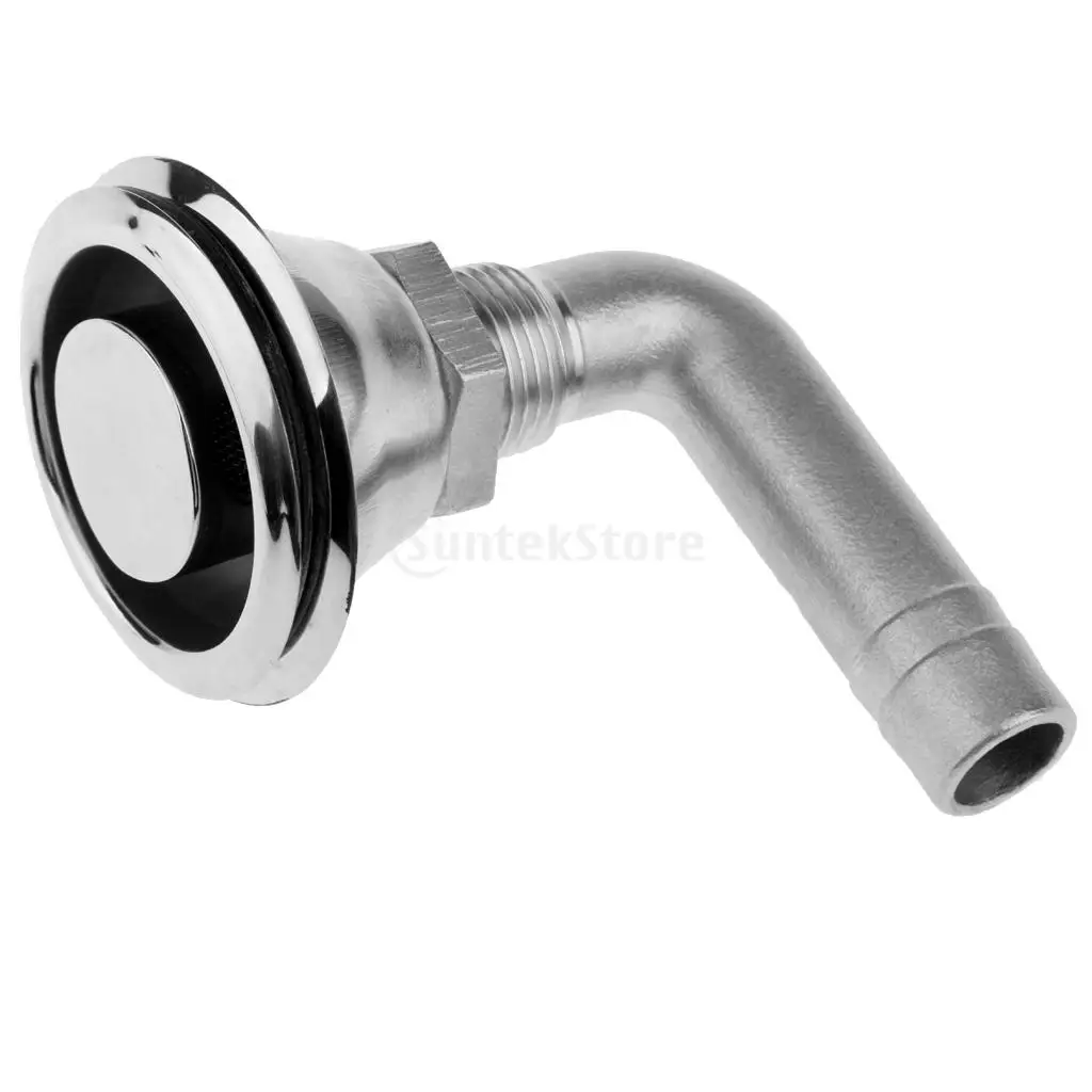 Marine Hardware 90 Degree 5/8 Inch Boat Flush Fuel  / Water Tank Vent