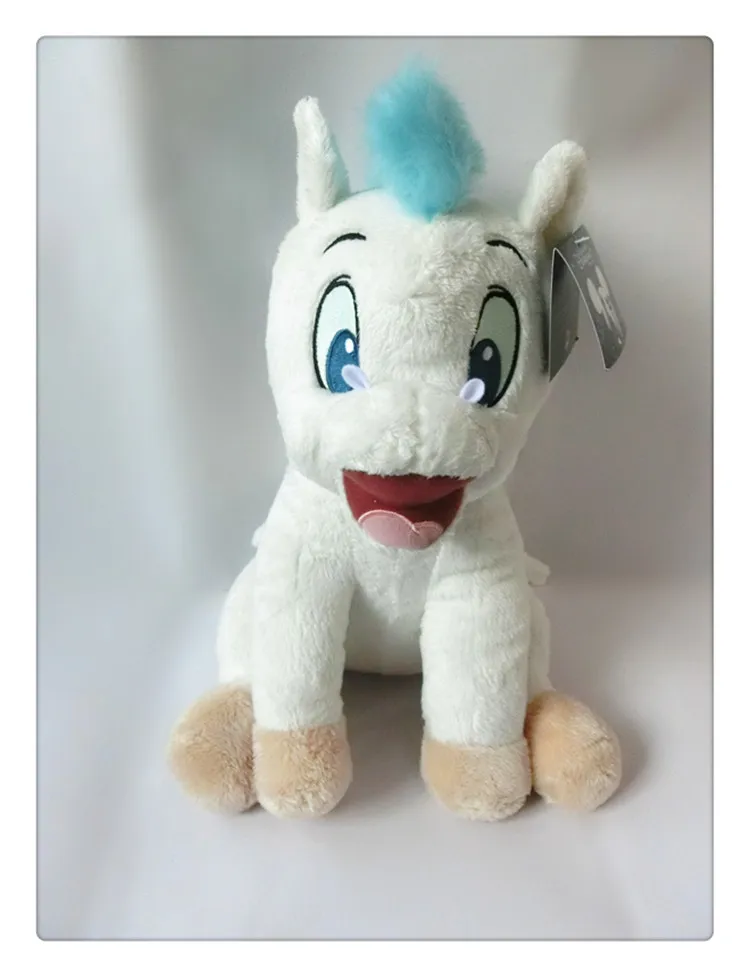 peluche cheval blanc