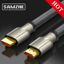 SAMZHE 4 K HDMI 2,0 Cable HDMI a HDMI Cable Ethernet para PS3 proyector HD LCD Apple TV ordenador portátil
