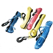 14 мм x 40 м СВМПЭ лебедка веревка синтетический кабель Линия для 4WD ATV UTV с разгрузкой