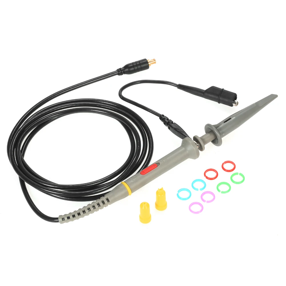 

1X 10X 60MHz MCX Oscilloscope Probe High Precision Alligator Clip Test Probe for DSO Nano Quard Digital Osciloscopio DSO20X