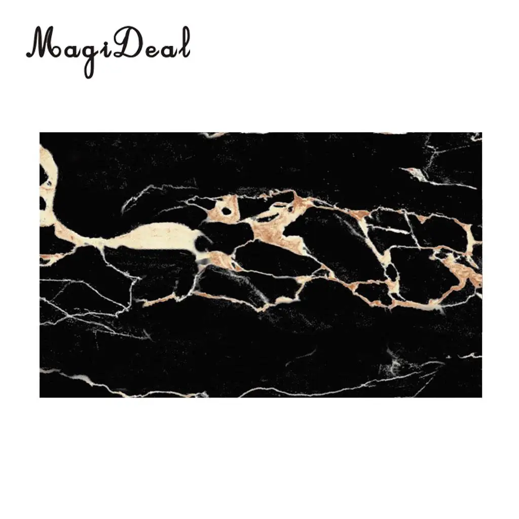 MagiDeal Home Decor Self-adhesive Cobblestones Murals Bathroom Kitchen Floor Stickers Wall Decals