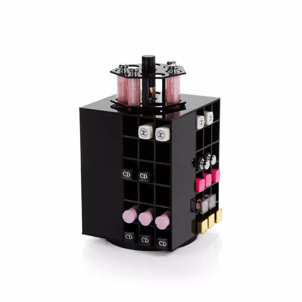 M Acrylic Lipsticks Organizer Rotary lipstick display stand Oversize