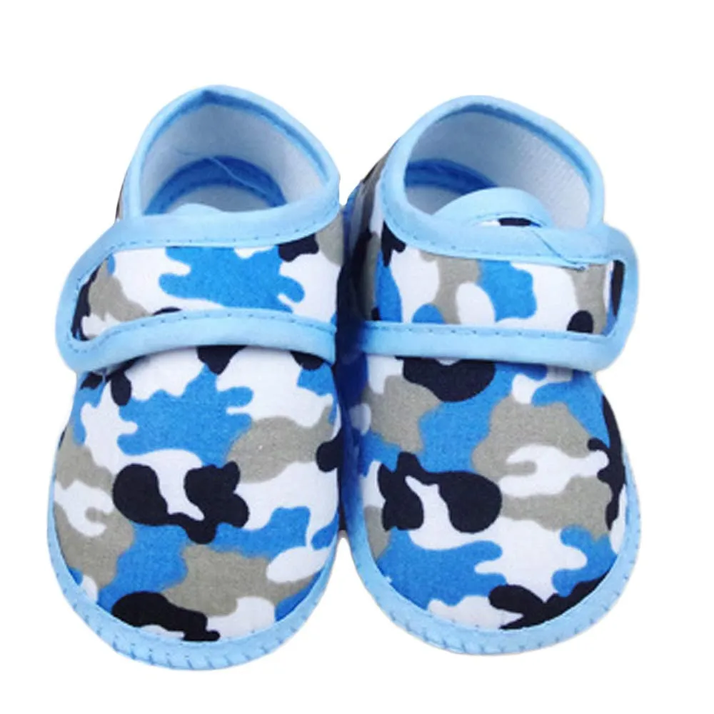 Newborn Baby Shoes Camouflage Girl Boy Soft Sole Crib Infant toddler Shoes Canvas Sneaker Soft Bottom First Walkers Wholesale 2017 toddler infant baby boy shoes navy blue casual newborn boys sneaker soft sole girls shoes tenis menino