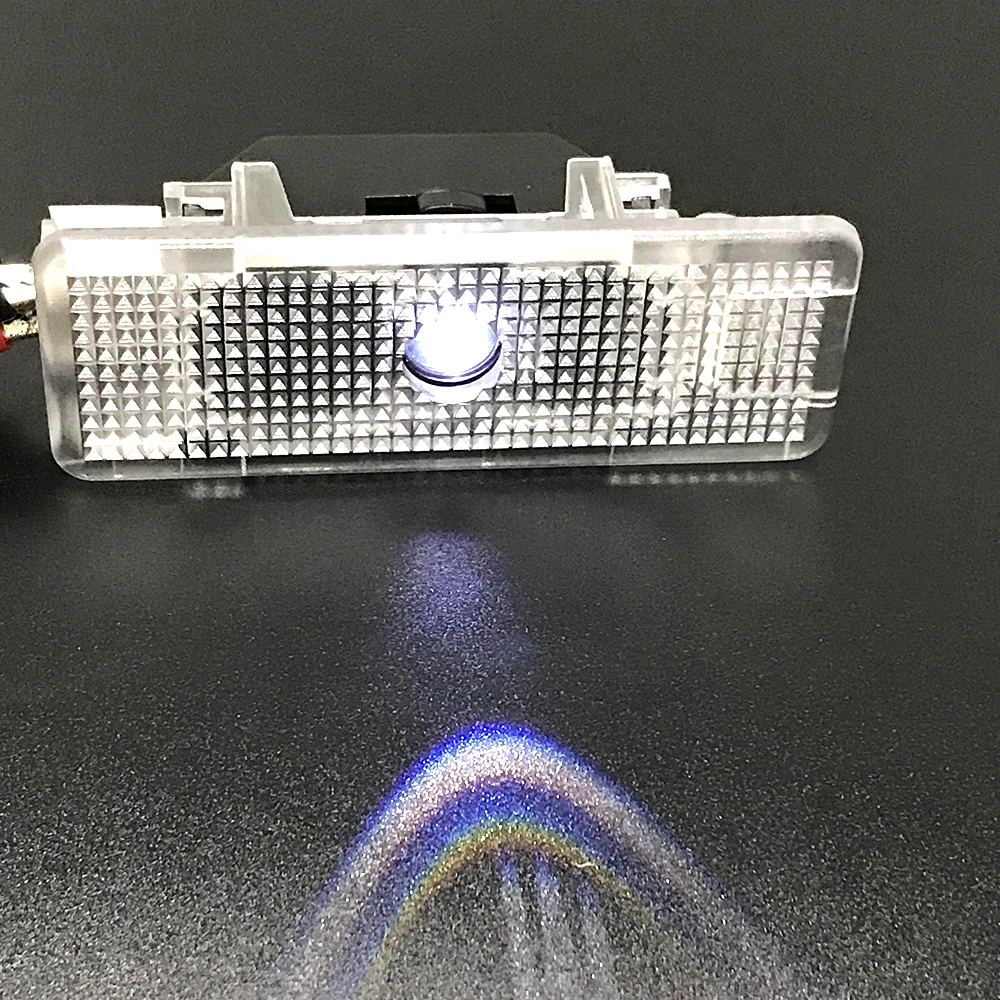 Car Door LED Light HD Clear Logo Projector Door Step Light Kit