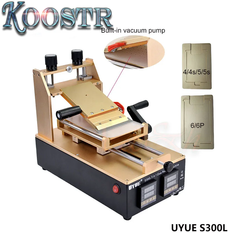 

Latest Version precise Adjustable Glue Remover LCD Touch Screen LOCA Glue Removing Machine Split Screen Machine+Removing molds