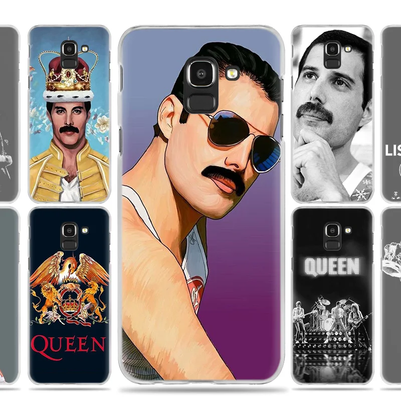 

Queen Freddie Mercury Case Cover for Samsung Galaxy J7 J5 J8 J6 J4 J3 J2 Plus Prime 2017 2018 2016 J8+ J6+ J4+ Hard Plastic Capa