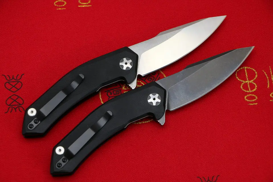 LOVOCOO ZT0095 высокое качество 9CR18MOV лезвие G10 Ручка Открытый Флиппер складной нож Кемпинг Охота Карманные Подарочные Ножи EDC инструменты