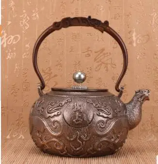 2018 new 1.2L Pure copper kettle hand-made tea set tea pot thickened copper kettle and kettle teapot 2018 new 1.2L Pure copper kettle hand-made tea set tea pot thickened copper kettle and kettle teapot