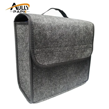 

Car soft Felt Storage Box Trunk Bag Vehicle Tool Box Multi-use Tool Organizer Bag Carpet Folding Automobile Interior Accessories