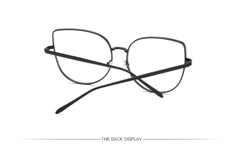Металлические оправа с прозрачными линзами в форме кошачьего глаза готические Vintgae пикантные очки для женщин удовлетворить ретро солнцезащитные очки смешные очки