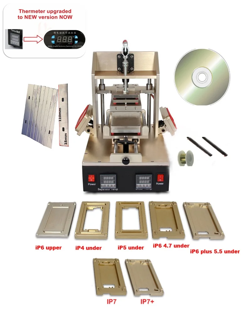 5 в 1 Многофункциональный рама сепаратор Машины LY-998 вакуум ЖК-дисплей сепаратор клей для удаления рамка ламинатор подогреватель с формы