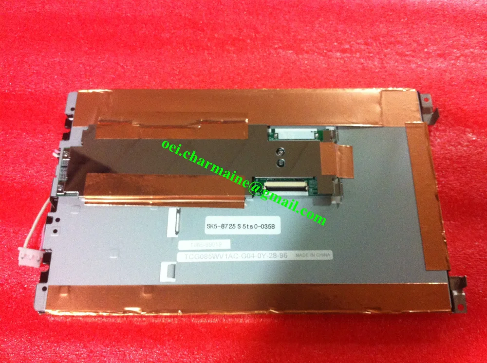 TCG085WV1AC G04 8 5 дюйма Замена 800X480 б/у 800*480 CCFL TFT|lcd display|lcd display screenlcd panel |