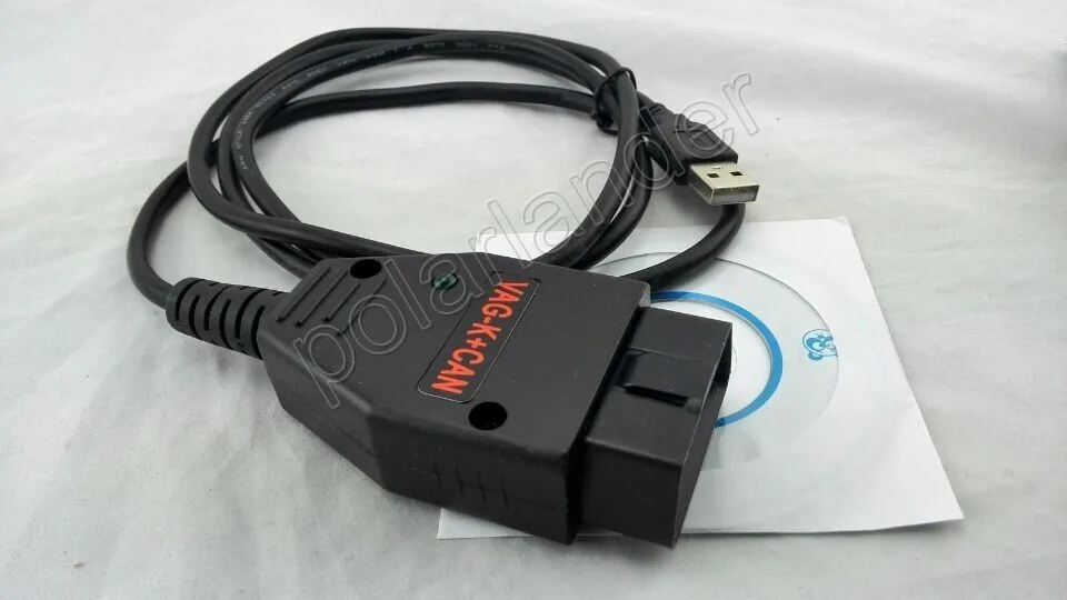 VAG K + CAN 1 4 OBD II 2 USB Диагностический кабель для автомобильного сканера