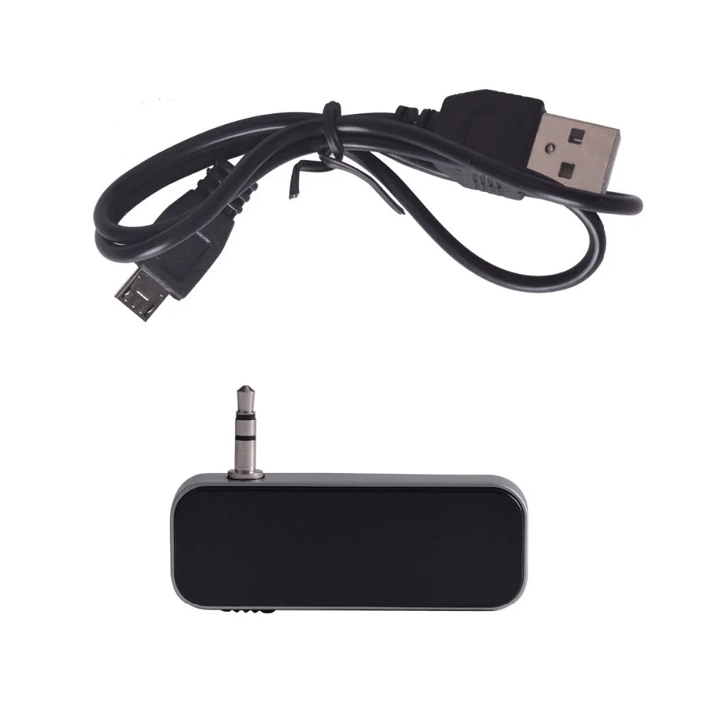 

Bluetooth Car Kit FM Transmitter Audio Adapter Car Kit, Bluetooth in-Car FM Transmitter Mini AUX adapter with Built-in 3.5mm Aux