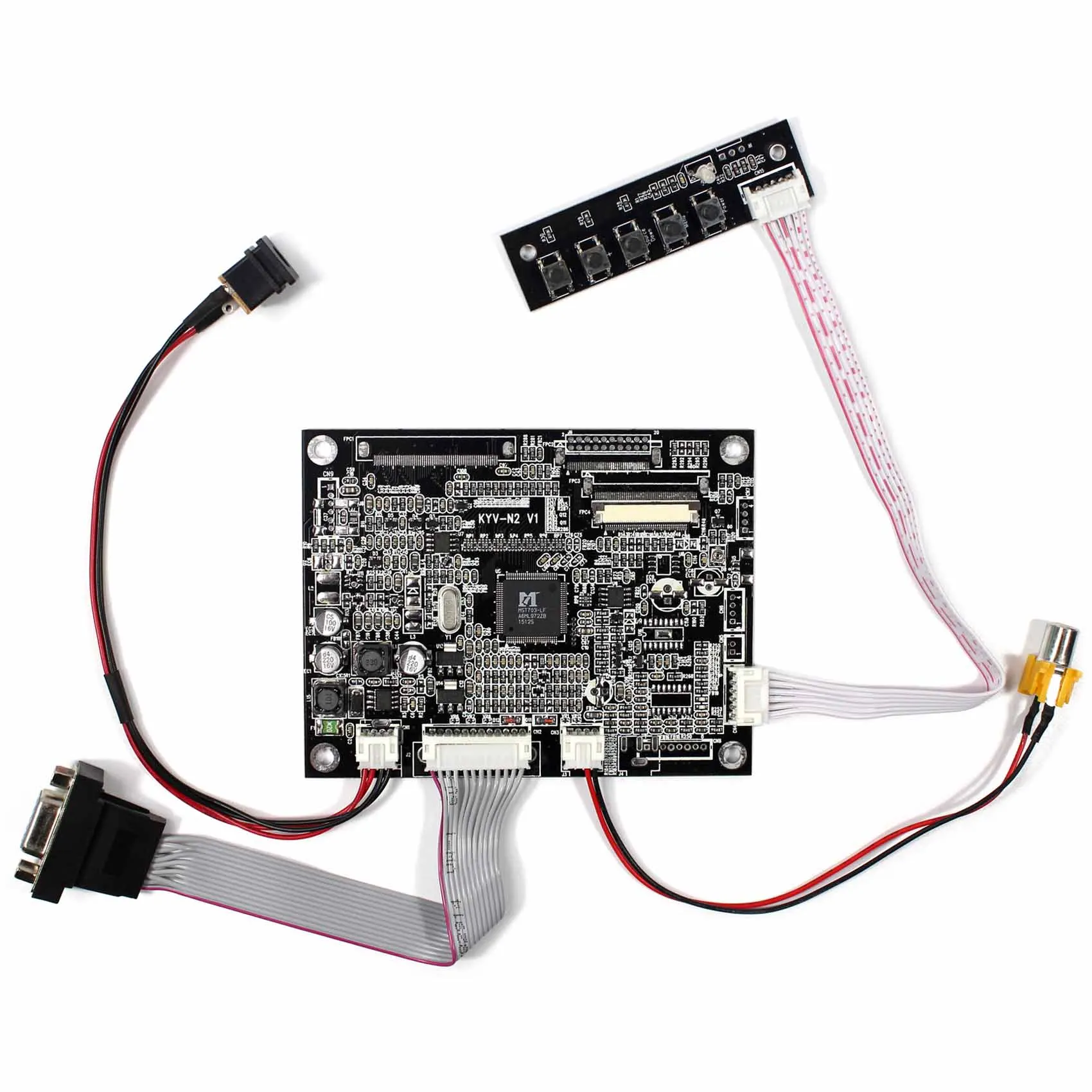 VGA+AV LCD Controller Board KYV-N2 V1 For 5.6" AT056TN53-V1 640x480 Panel | Электроника