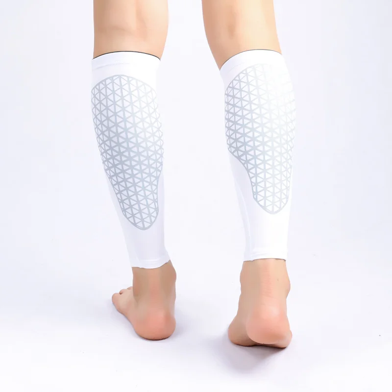 Arbot, уличные компрессионные гетры для фитнеса, для велоспорта, футбола, для женщин, мужчин, носки для бега и велоспорта - Цвет: White