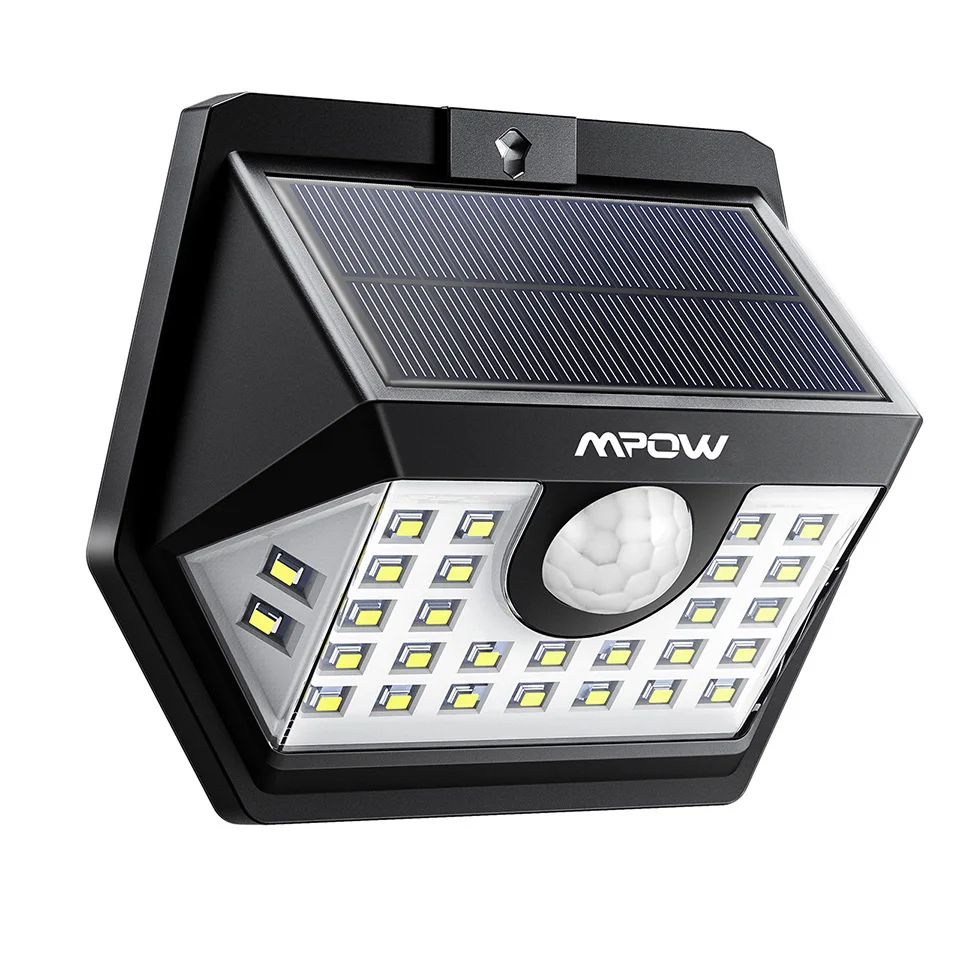 Mpow CD177 30 LED Solar Powered Outdoor Lights 3 Adjustable Light (8)