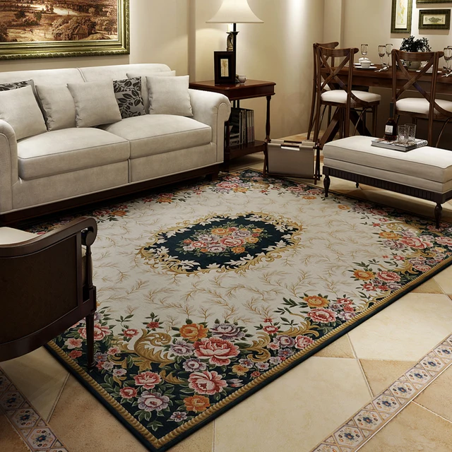 Amerikaanse stijl carpet rustieke woonkamer koffietafel rug chenille ... Amerikaanse stijl carpet rustieke woonkamer koffietafel rug chenille ...
