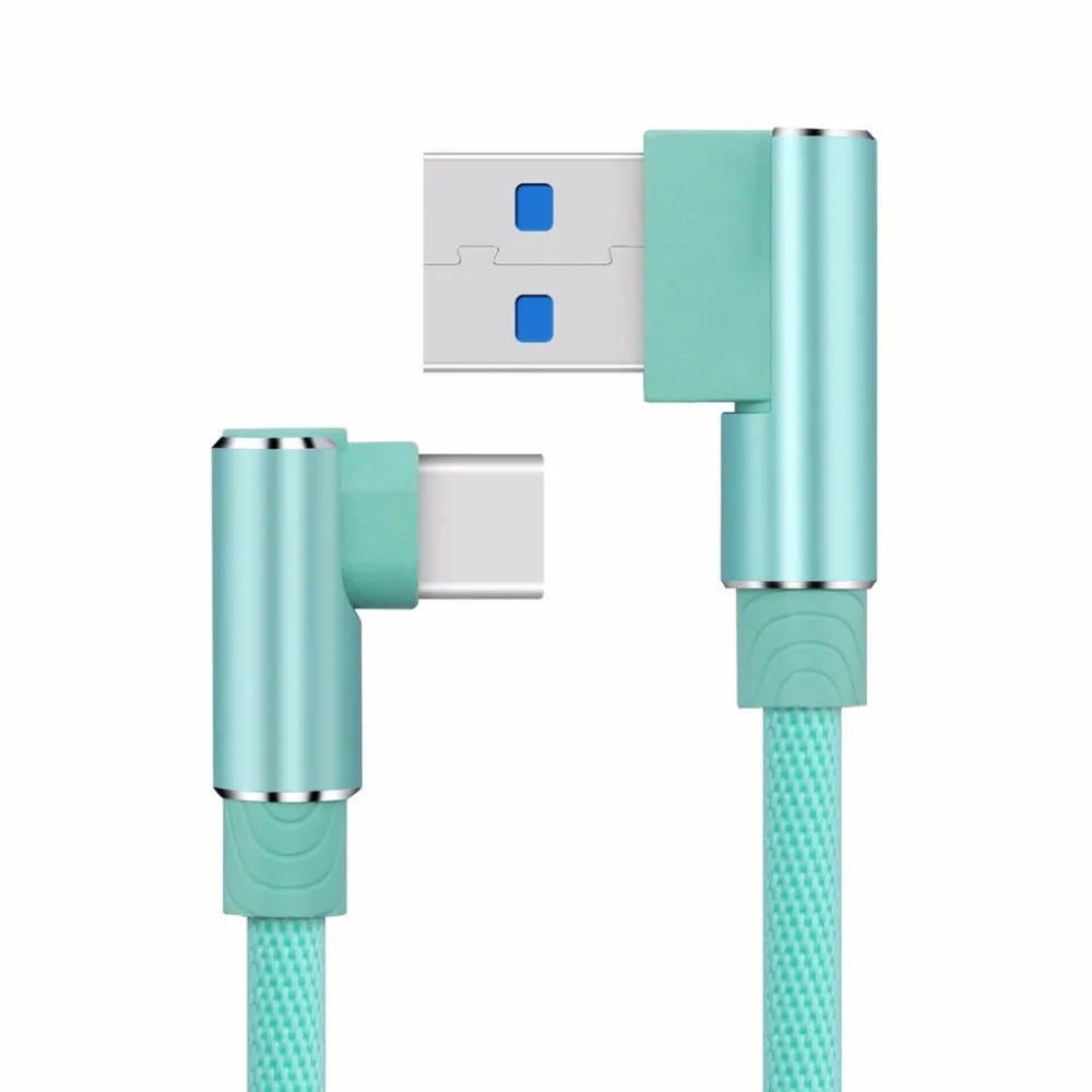 Форма соединителя Micro usb кабель для зарядки 90 градусов под прямым углом черная нейлоновая оплетка с синхронной передачей данных шнур провода линии